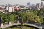 Vista do alto do Castillo de Chapultepec, na Cidade do México, capital do país